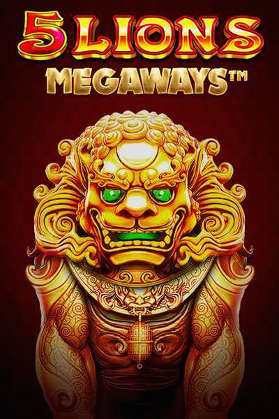 Obálka automatu 5 Lions Megaways v lobby Casinova Casino